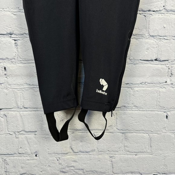 Bellwether Men's Unlined Ankle Zip Stirrup Cycling Tights, Size Medium, Black‎ - Picture 3 of 9